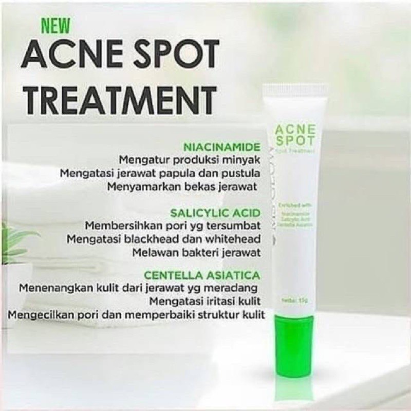 ✨ AKU MURAH ✨ MS GLOW ACNE SPOT TREATMENT 15 gr BPOM