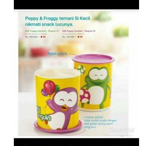 tupperware froggy canister sale