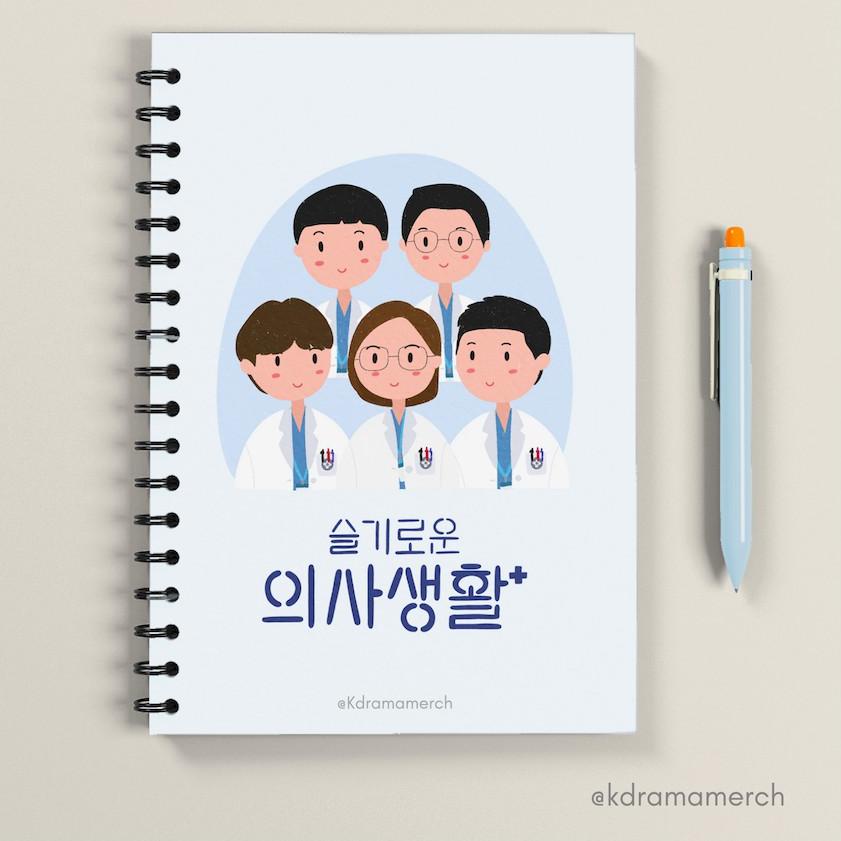 

Promo Hari Ini HOSPITAL PLAYLIST NOTEBOOK SPIRAL DRAMA KOREA A5/ DRAMA KOREA / DRAKOR / JOURNAL / JU