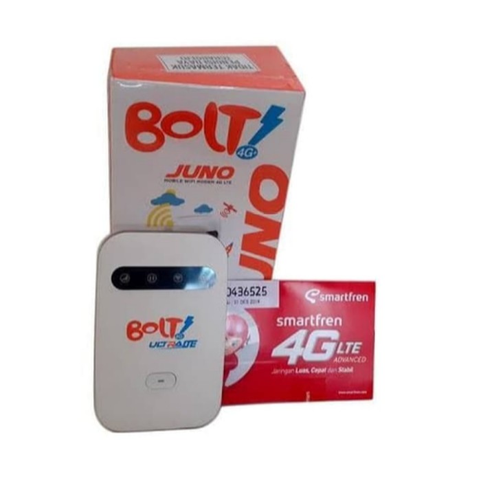 Jual Jual Mifi Modem Wifi Router 4G Bolt Juno Unlock Free Perdana ...