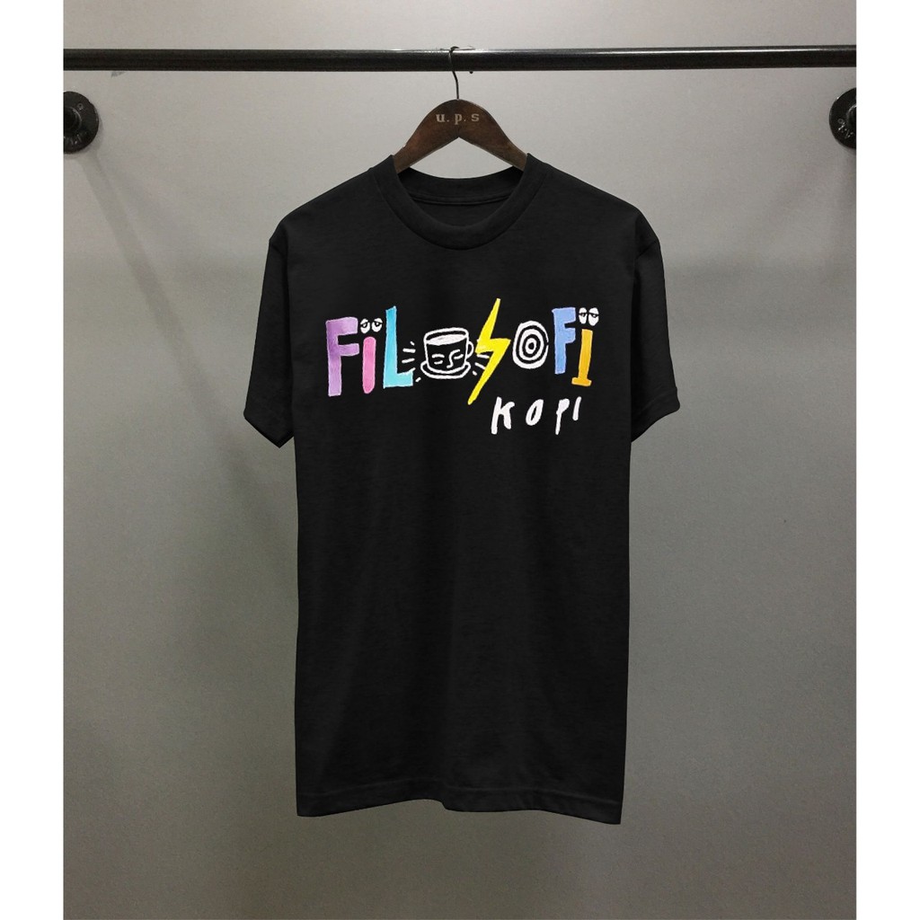  Kaos  Pria  Atasan Distro  T Shirt Kaos  Filo Kopi Warna  