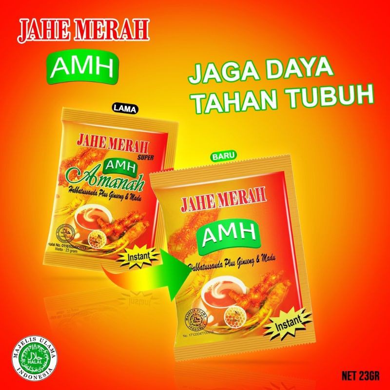 

Jahe Merah Super Amanah AMH ORIGINAL