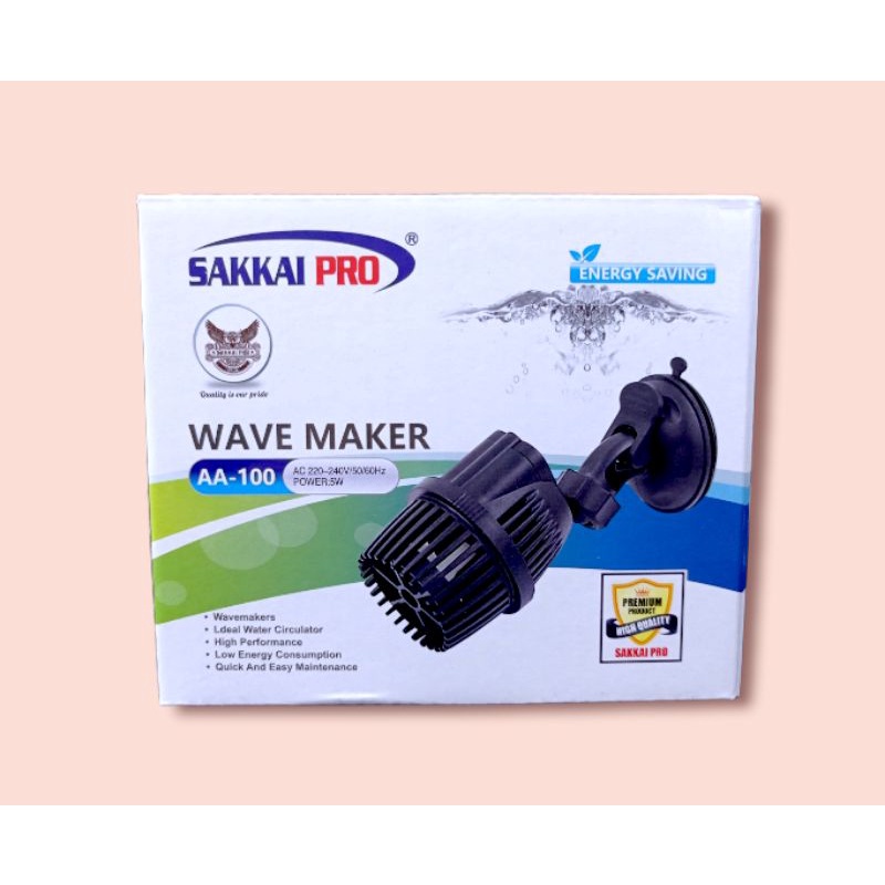 Pompa Arus Ombak Aquarium WAVE MAKER SAKKAI PRO AA 100