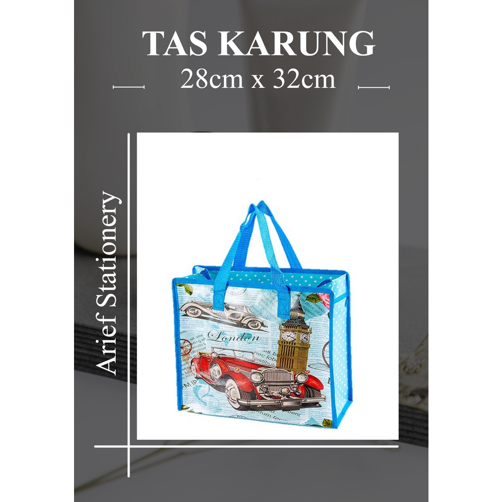 Tas Karung Serbaguna Tas Belanja Tas Loundry Ukuran 28cm x 32cm