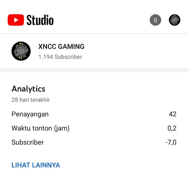 jual channel youtube murah 3000+ sub
