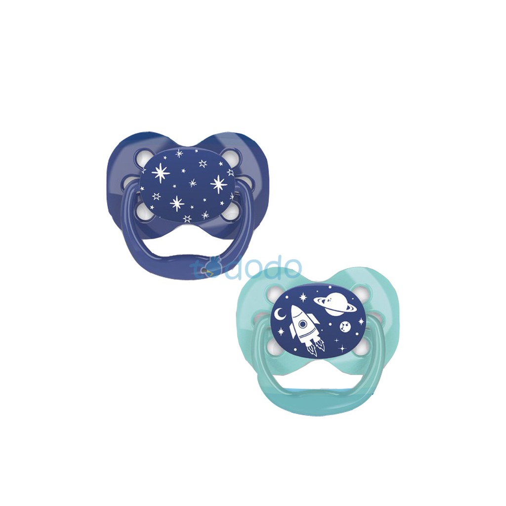 Dr.Brown's Advantage Pacifier Stage 1 : 0 - 6M,  Assorted PA12000 / Empeng Bayi