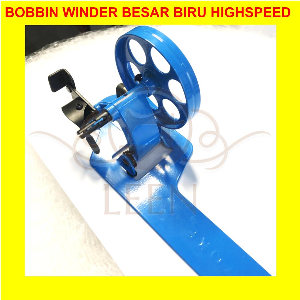 Bobbin Winder Penggulung Spool BESAR GRADE A Mesin Jahit Industri LEEN