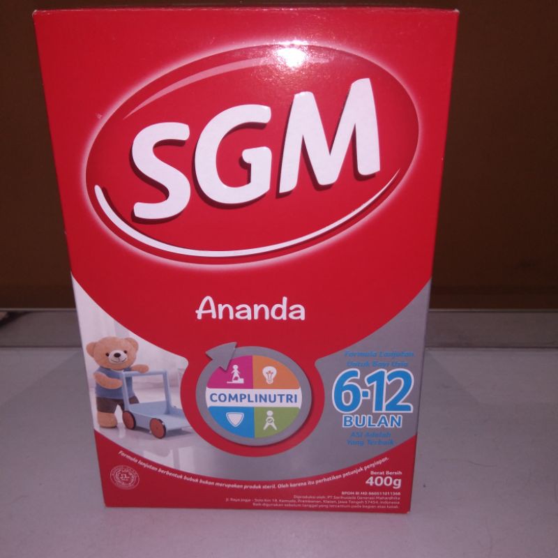 

SGM ANANDA 6-12 BULAN