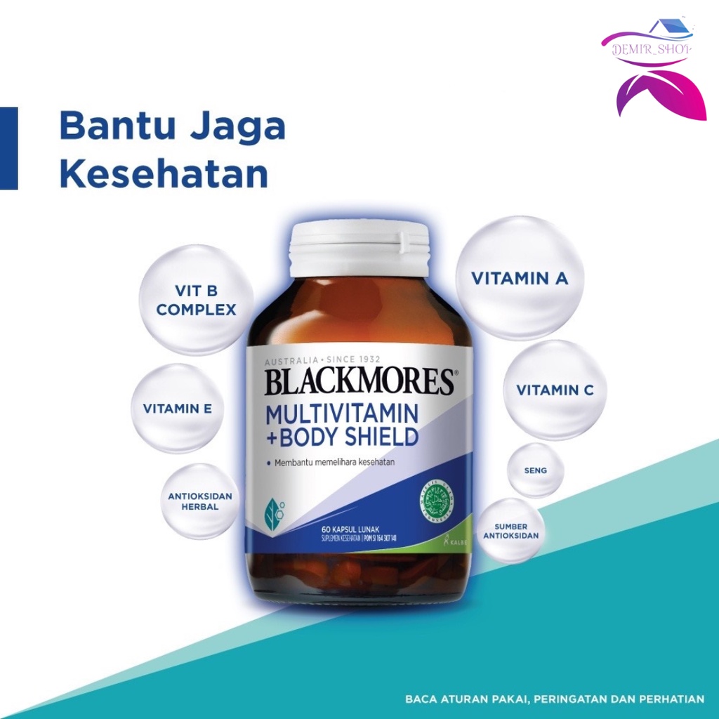 Blackmores Multivitamin + Body Shield (30)