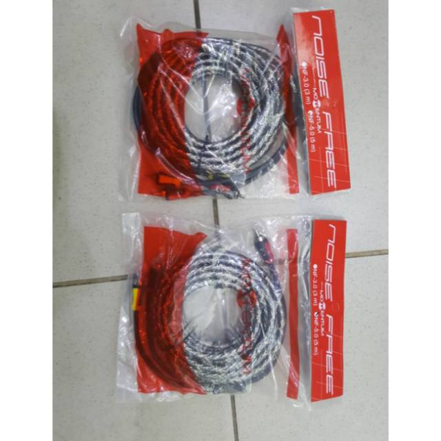 Kabel audio/ rca momentum 3 meter mobil universal