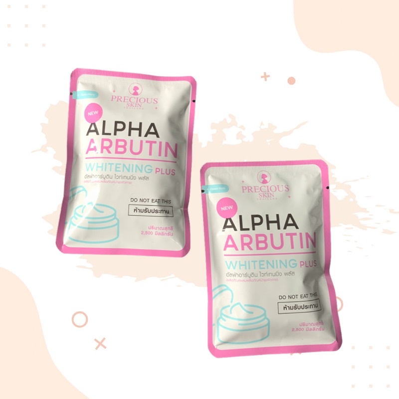 (BPOM) Alpha Arbutin Whitening Plus // Original Thailand // Kapsul Alpha Arbutin