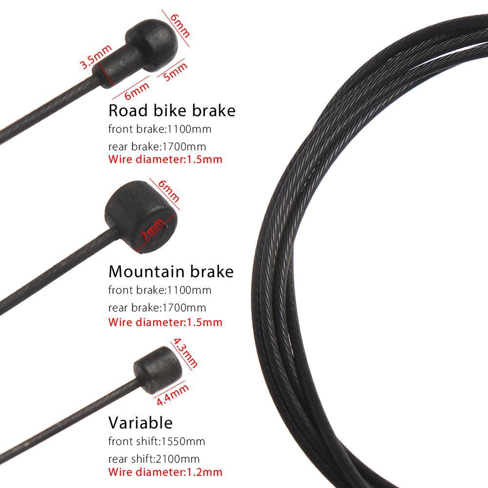 Kawat Dalam Rem Nanas Stainless Steel Aksesoris Sepeda Bagian Sepeda Speed Shlfting