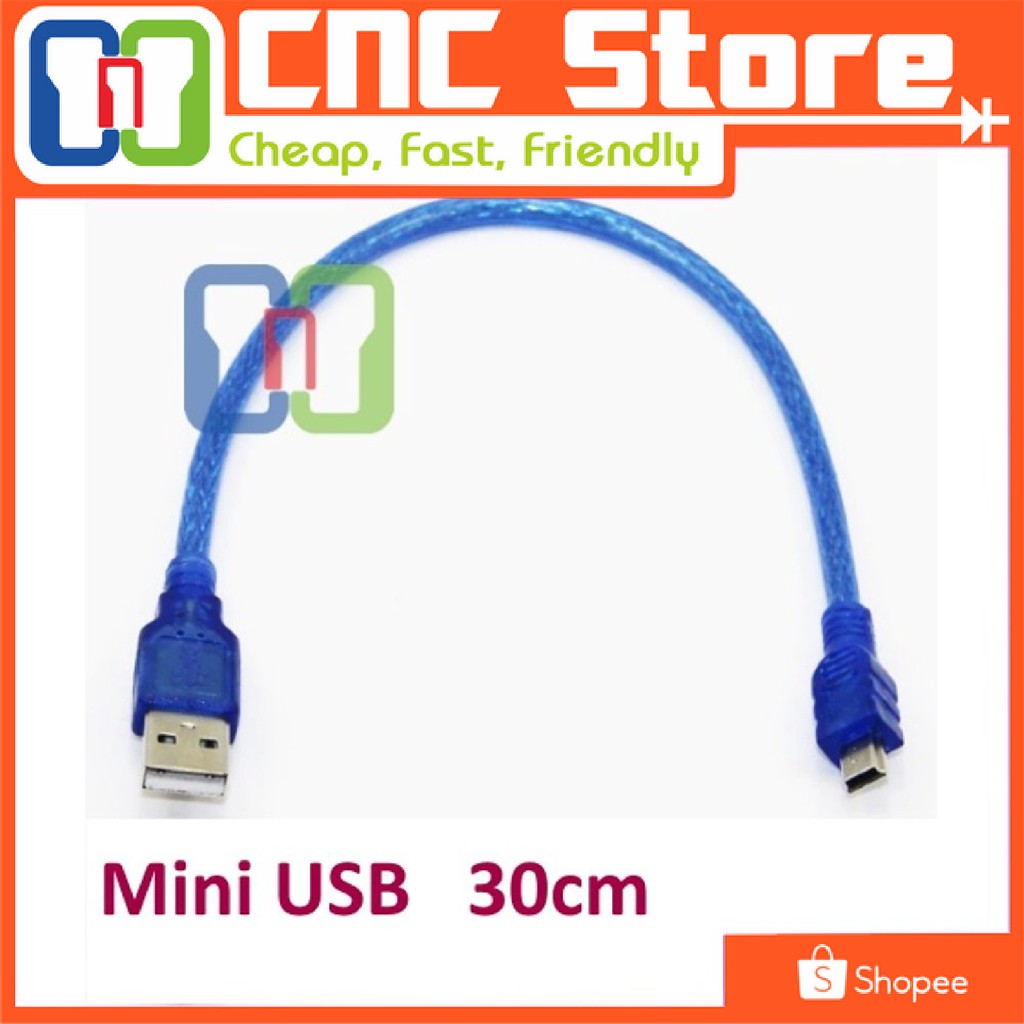 Jual Con 0018 Kabel Mini Usb 30cm Untuk Arduino Nano V3 Hardisk Kamera Cable 30 Cm Shopee 7631