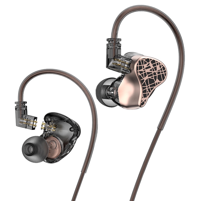 Wp04 Headset In-ear Dynamic HIFI Dengan Kabel Upgrade 2PIN Untuk Olahraga / Lari