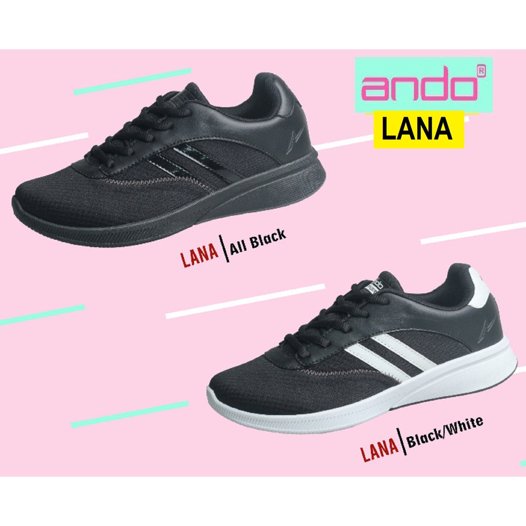 SEPATU ANDO ORIGINAL SIZE 32 - 36 JUNIOR PRIA WANITA PROMO BEST QUALITY LIMITED EDITION