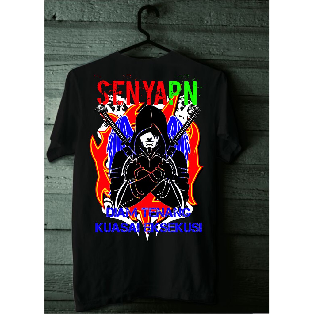Kaos Pagar Nusa SENYAPN-Kaos Hitam