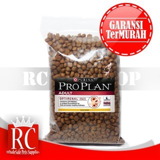 Pro plan Adult Salmon atau Chicken OPTIRENAL Repacking 500gram / catfood Kucing Proplan