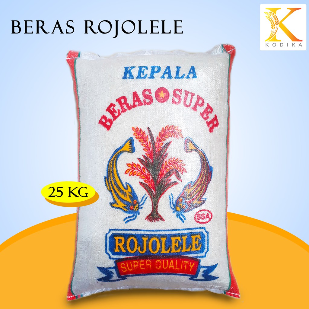 Jual Beras 25kg Rojolele Cap Kembang Rojolele Super Beras Putih