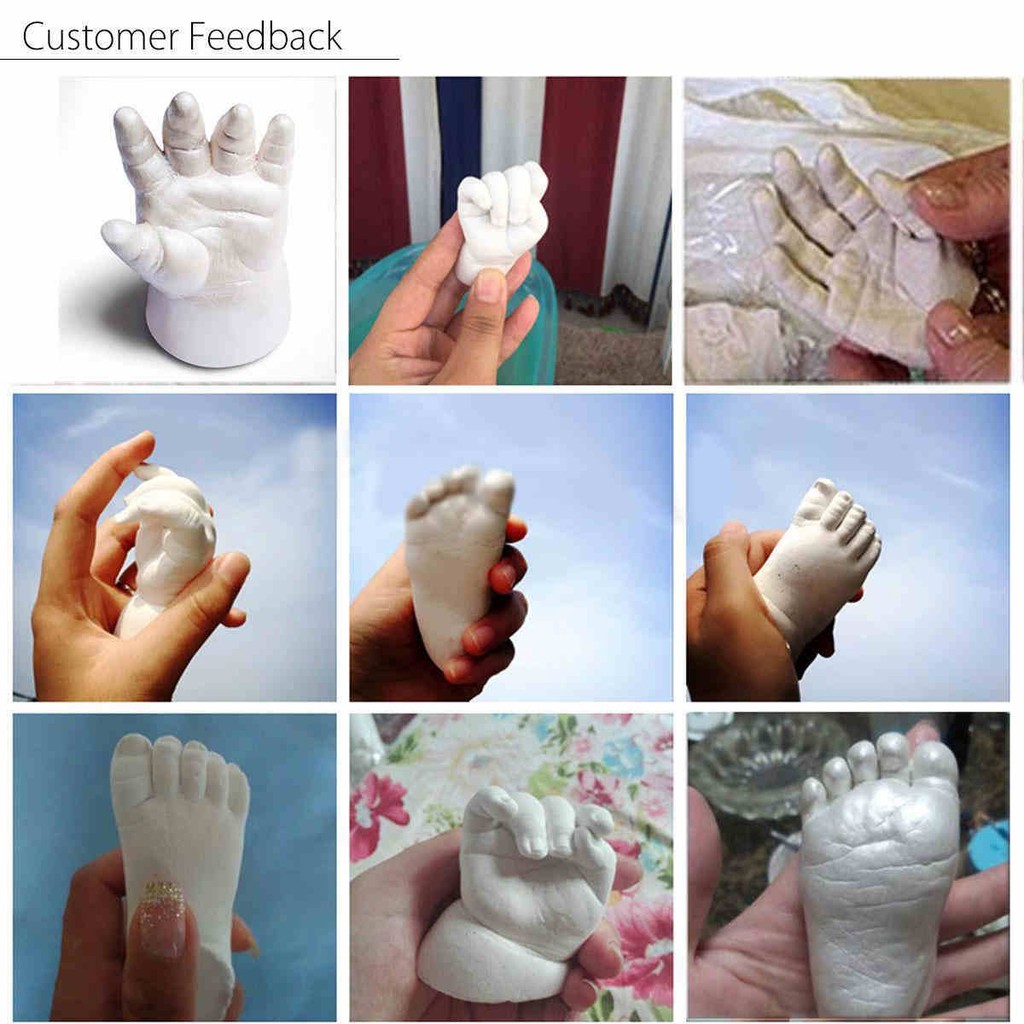 plaster handprint kit