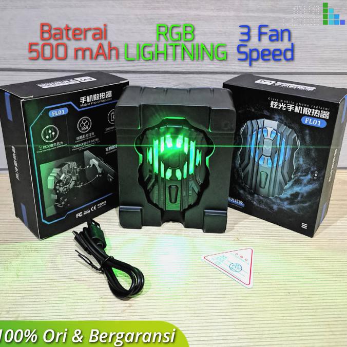 DISKON MEMO FL01 Cooler Pendingin Cooling Fan HP Kipas FL 01 Xiaomi Samsung