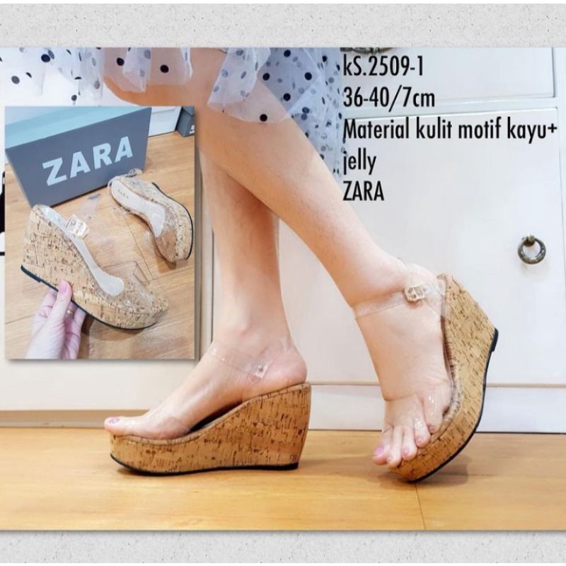 Ks.2509-1 Wedges motif kayu tali jelly / wedges motif kayu Jelly 7cm