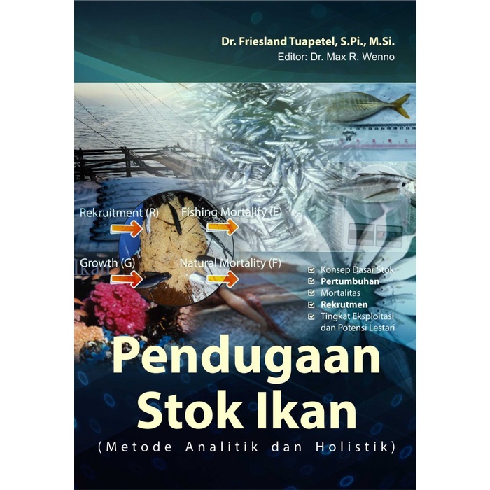 Buku Perikanan : Buku Pendugaan Stok Ikan - Deepublish