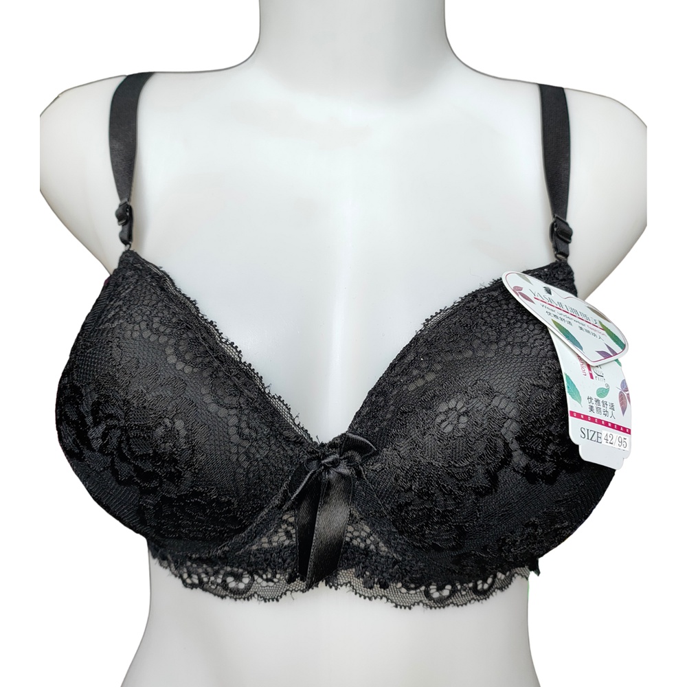 Bra Jumbo Kawat 36-42 Cup B Besar / BH Busa Tebal / Push Up Bra / BH Brukat Yasimei 5805