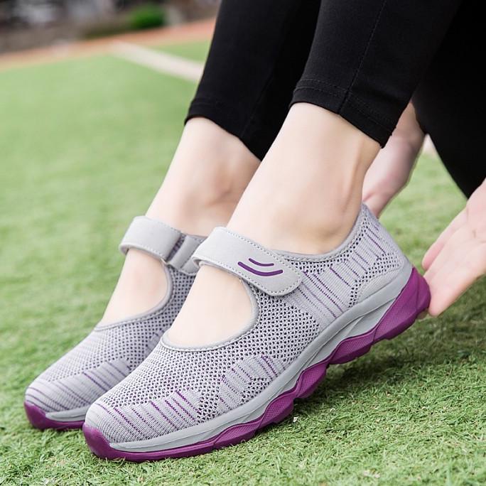 Omengi Sepatu Sneakers Wanita Outdoor Sepatu Wanita Model Kasual