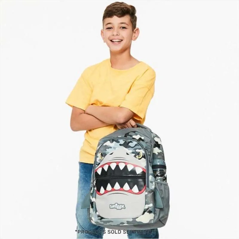 Smiggle Shark Budz Set Backpack Pencil Case