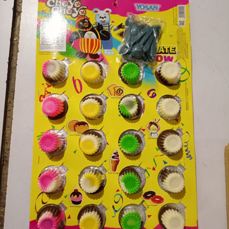 

Choyo-Choyo Chocolate Cup isi 20 pcs