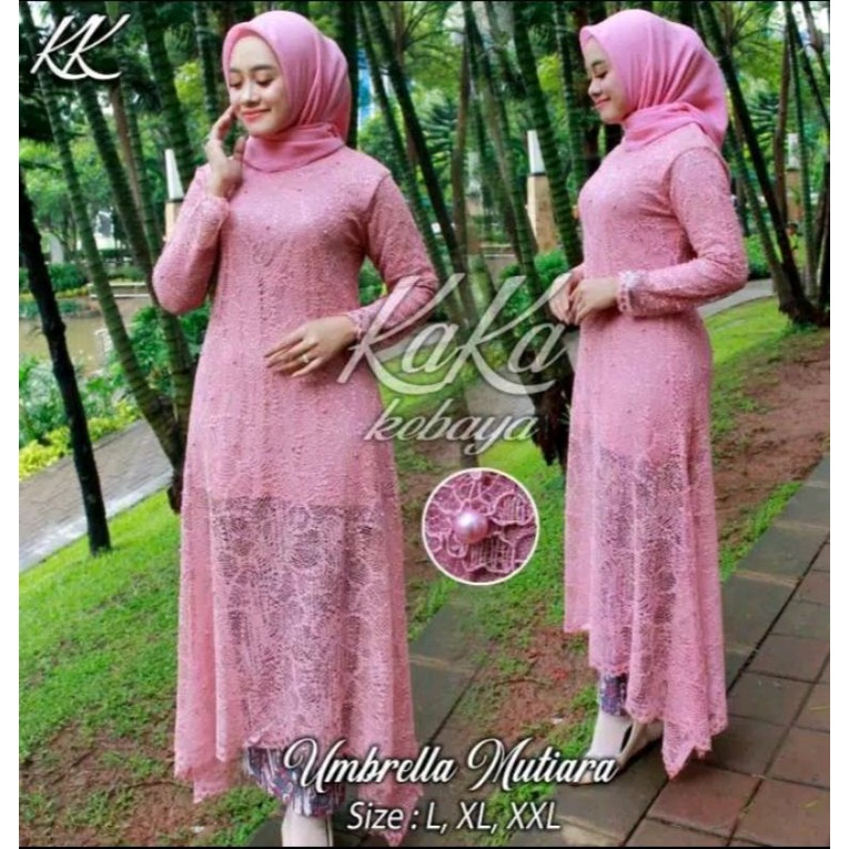 KebayaTunikBrokatUmbrellaMutiara/KebayaModern/KebayaTunik