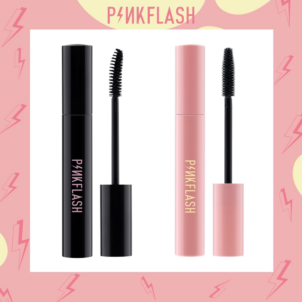 PINKFLASH Day &amp; Night Mascara / Volume &amp; Long Mascara / Pinkflash OhMyWink / Maskara Waterproof