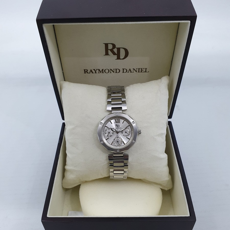 Raymond Daniel RD208 Silver, Jam Tangan Wanita, Original