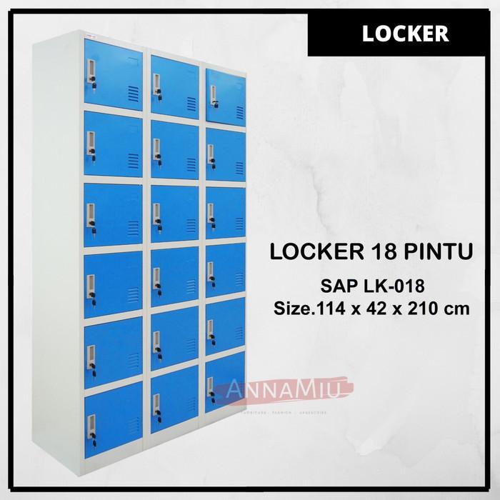 

Cabinet | Loker Besi 18 Pintu Lk 018