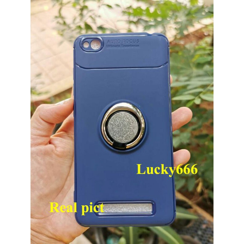 Soft case polos redmi 4a softcase casing doff ring magnet xiaomi redmi 4a redmi4a mi 4a mi4a