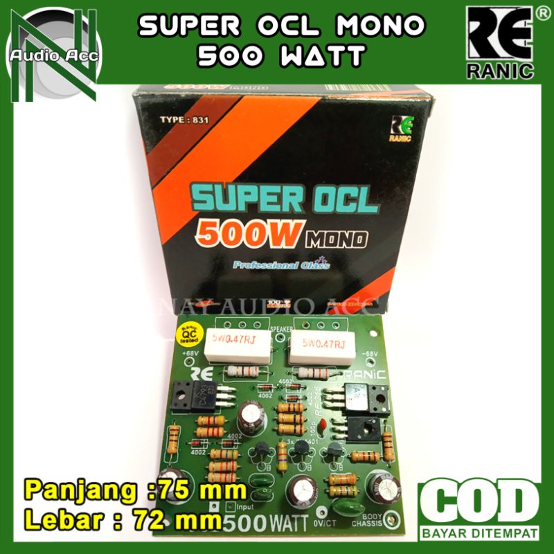 Kit Driver Power Super Ocl Mono 500 Watt