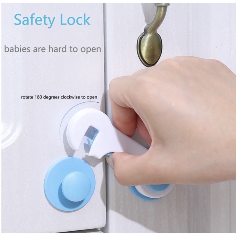 Safe Lock - Kunci Pengaman Pintu / Laci / Lemari / Kulkas - Baby Safety Lock Band -