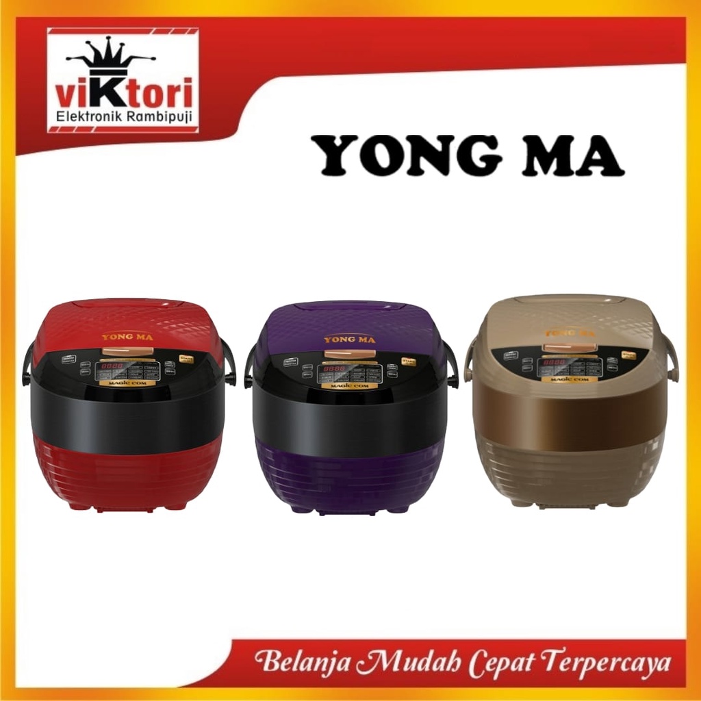 YONG MA DIGITAL SMC8027 / MAGIC COM YONG MA 2 LITER / RICE COOKER 3IN1 YONG MA DIGITAL / PENANAK NAS