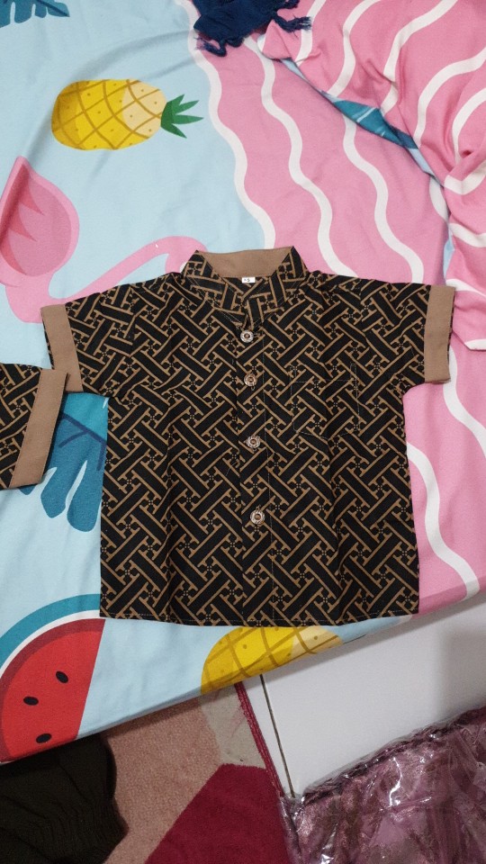 Kemeja Batik Couple Anak Dan Ayah By Rumah Kemeja