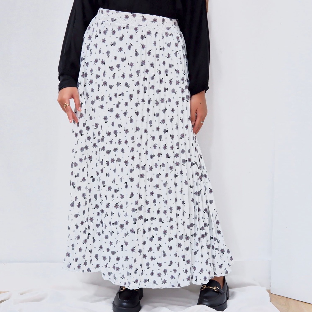 Ameera Rok Plisket Motif-4