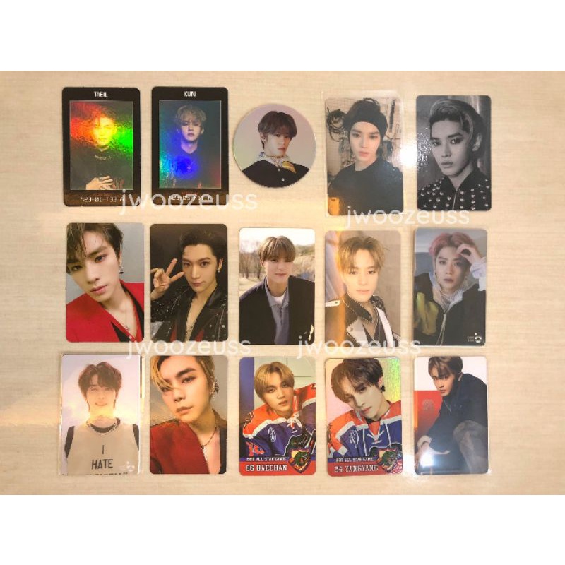 Photocard superm pop up taeyong NCT Arrival Ar dream jeno flipbook qoo10 mark