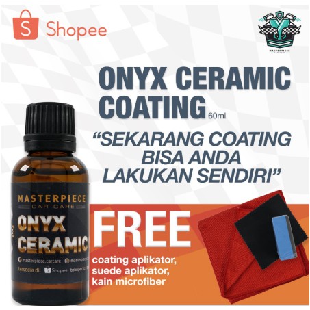 Masterpiece Onyx Ceramic Coating - Paint Protection Hydrophobic