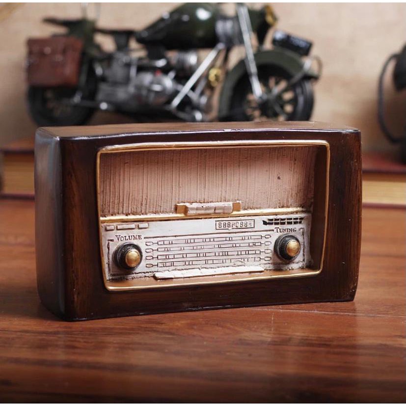 Vintage Radio/ Dekorasi Rumah/ Hiasan Rumah