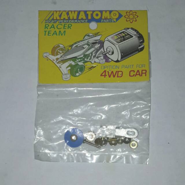 Tamiya Front Single As Drat + Bearing Laker Wheel / Roda Speed, Nascar, Aoda KW