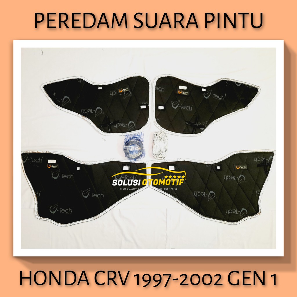 HONDA CRV 1997-2002 Gen 1 Peredam Suara Pintu Aksesoris Mobil VTECH Ori PnP + Peredam Noise Speaker