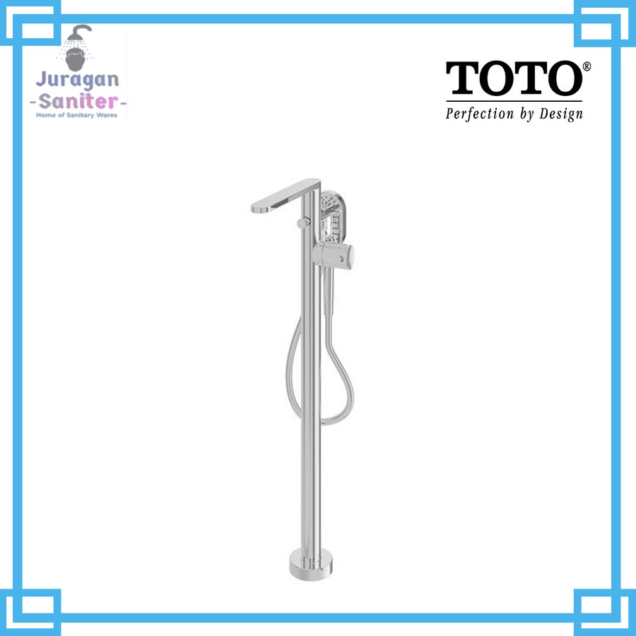 Kran Bathtub TOTO TX494SQBR Floor Standing Bath & Shower Set