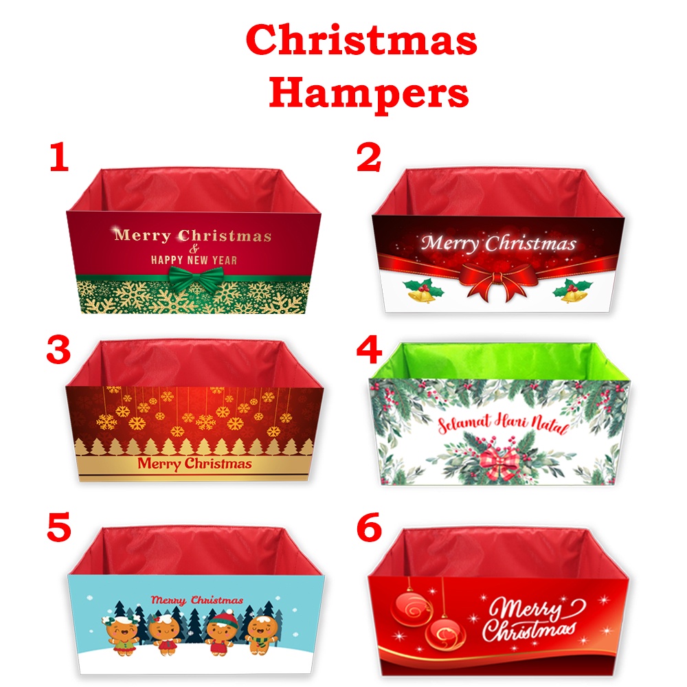 

Hampers Box Natal Kotak Hampers Box Gift Tas Hantaran Christmas Souvenir Gereja Sekolah Minggu