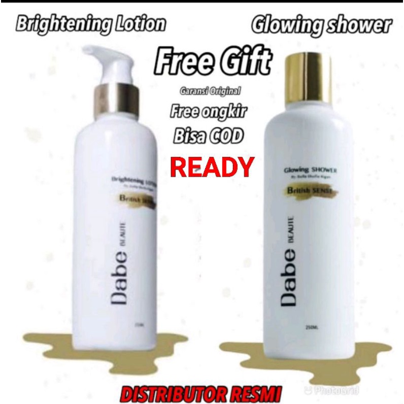 BRIGHTENING LOTION DABE BEAUTE & GLOWING SHOWER DABE BEAUTE / DABEBEAUTE SKINCARE / DABE BEAUTE SKIN