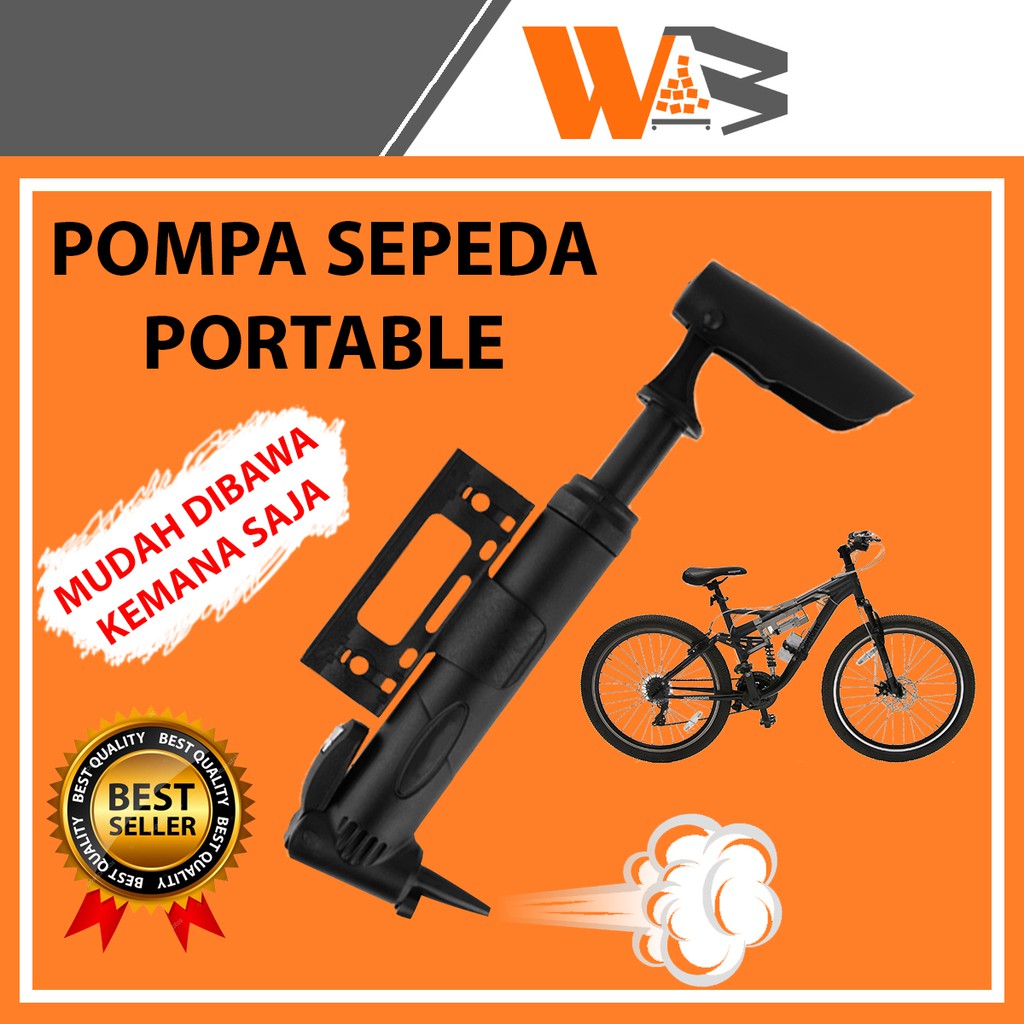 COD AKSESORIS ACCESORIES POMPA SEPEDA BAN GUNUNG ANGIN MTB PORTABLE MINI B59