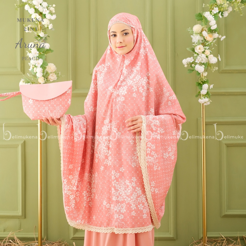 Mukena Dewasa Traveling 2in1 Aruna